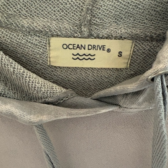 Ocean Drive Taupe Cowl Neck Sweater - Picture 4 of 4